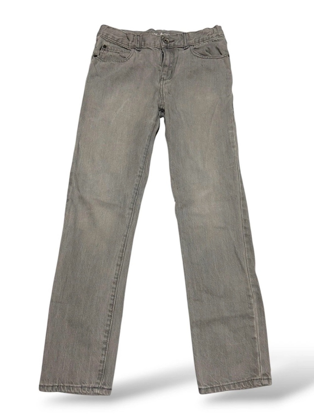 Place Men's Gray Straight-Leg Jeans